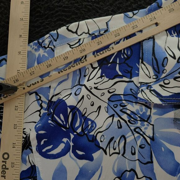 Sportelle Womens Light Wait Jacket Multi-Color Size 2X Cotton Blend Button Up - Picture 4 of 14